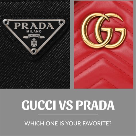 Gucci vs Prada brands